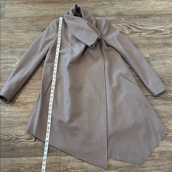 All Saints Italian Wool City Monument Coat - Women's Size 0 - EUC - Picture 13 of 15